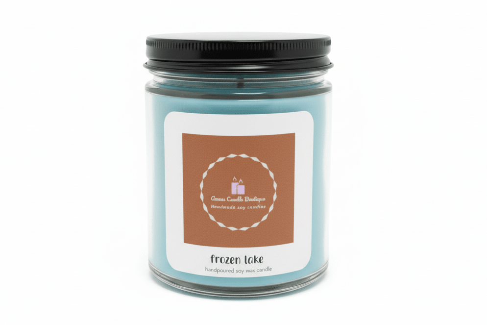 Frozen Lake Candle