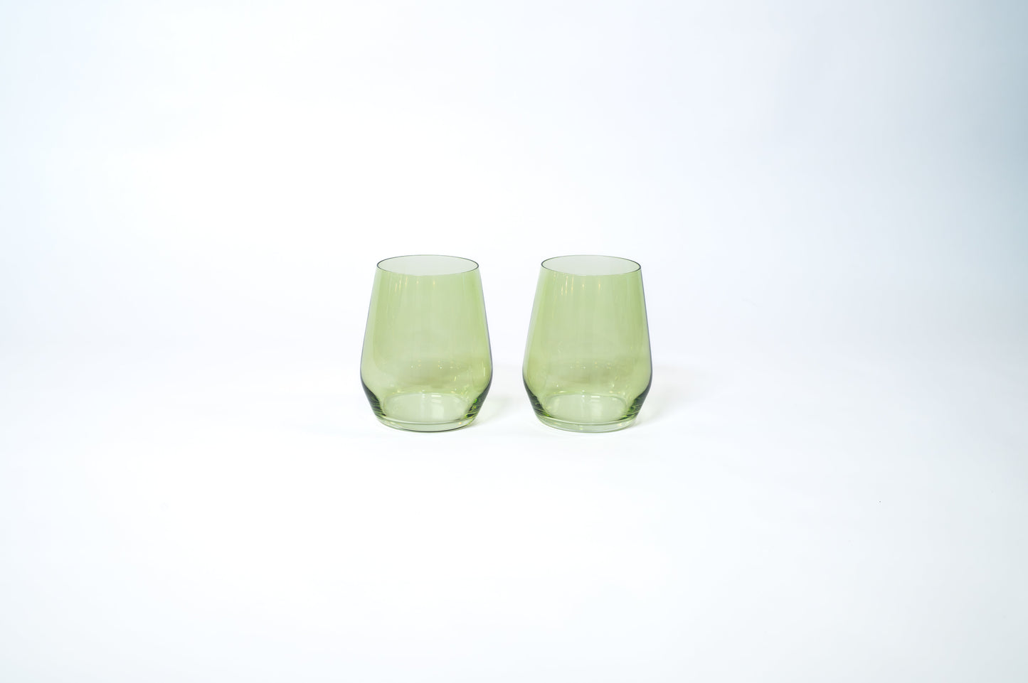 Matcha Green - Colored Wine Glass