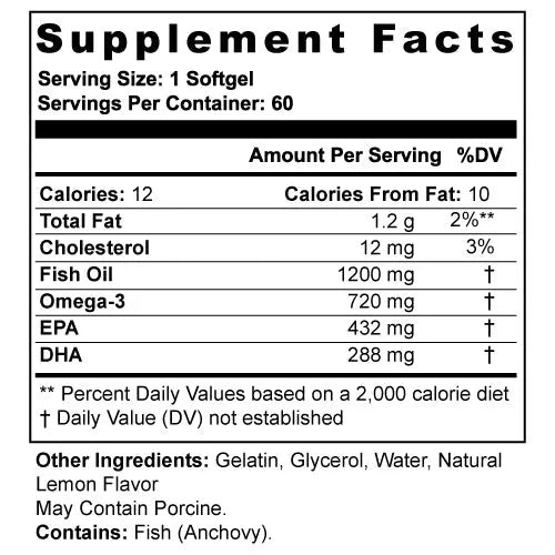Omega 3 Fish Oil