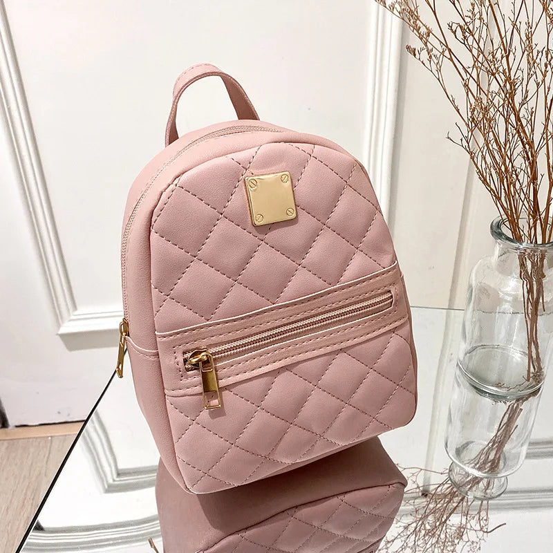 Embroidered backpack 2021 women's bags girls backpack.
