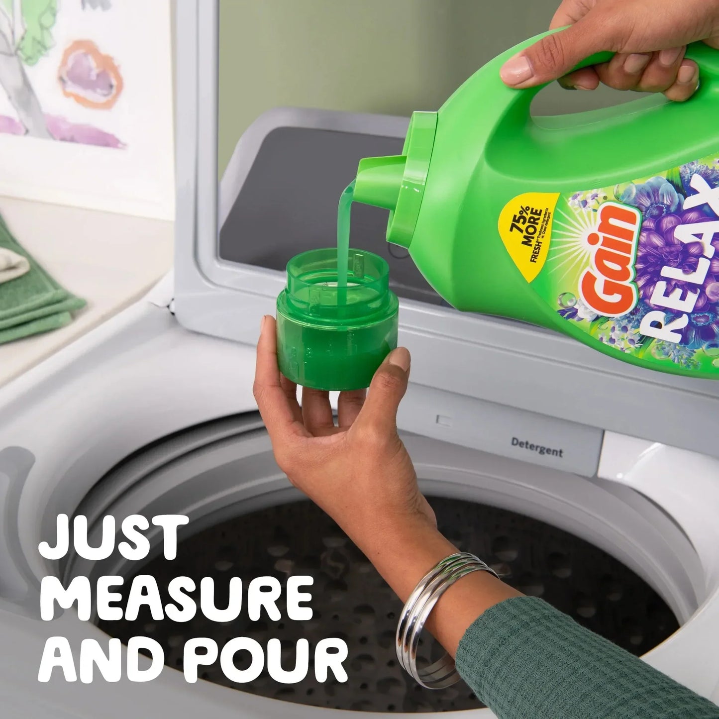 Liquid Laundry Detergent, 154 fl oz, 107 Loads.
