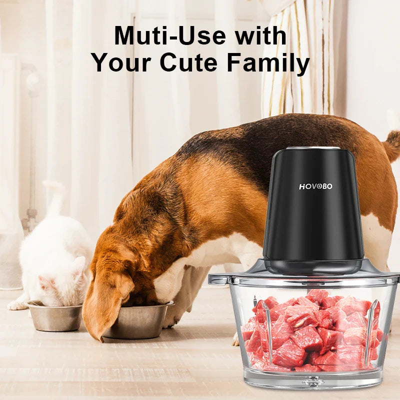 Electric Meat Grinder, 500W Food Chopper 2 Speed Vegetable Cutter.