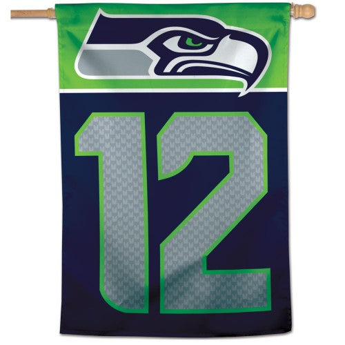 Seattle Seahawks Banner 12th Man Flag