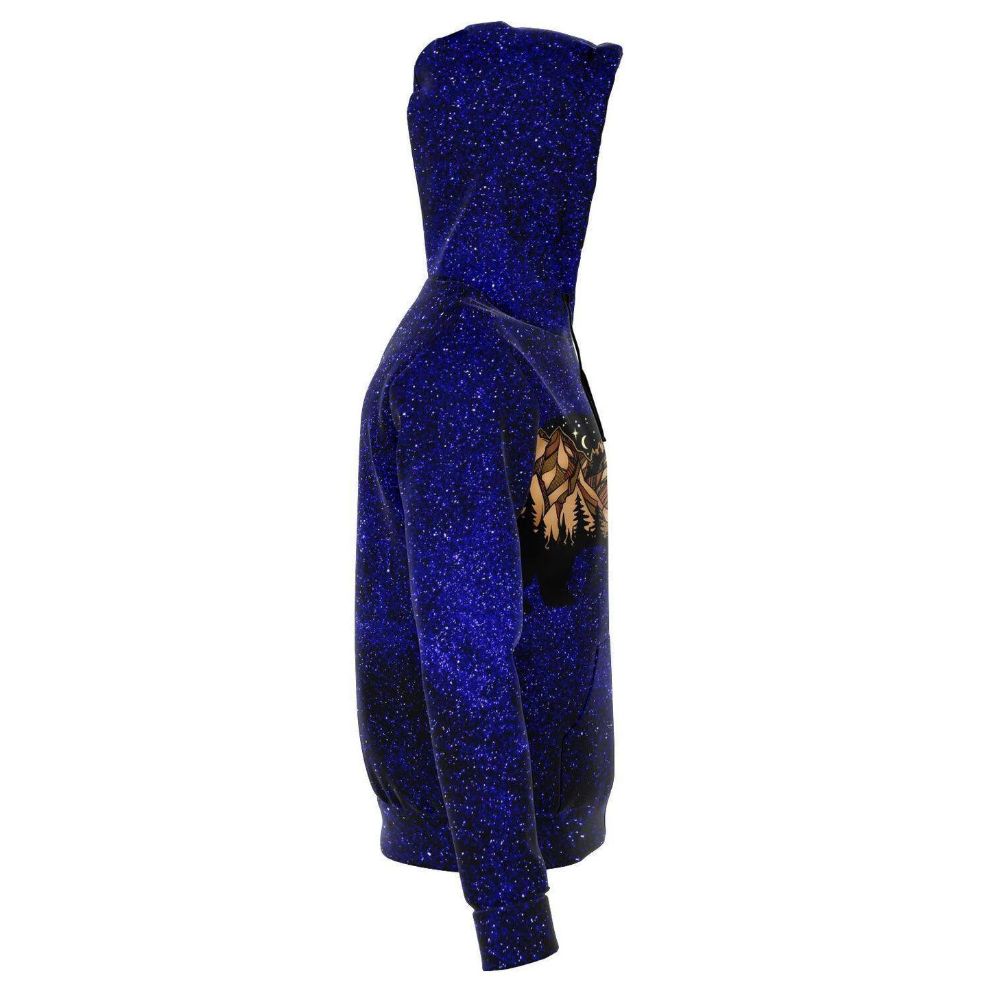 SIERRA BEAR GALAXY PREMIUM ZIP UP HOODIE