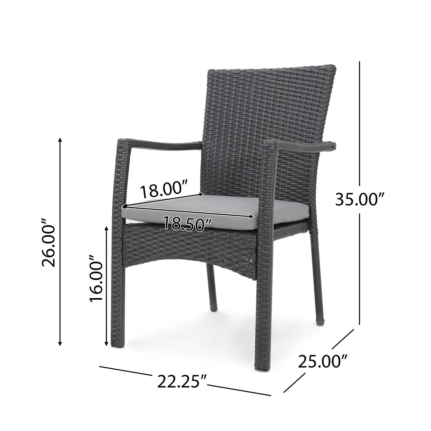 Corsica Dining Chair Set of 2