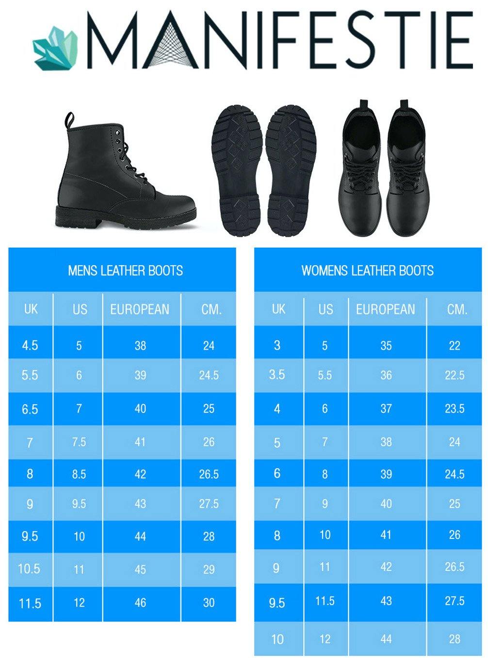 Flamingo Tropics Memory Foam Boots | All Season Lace Up Boots | Vegan Leather Combat Boot