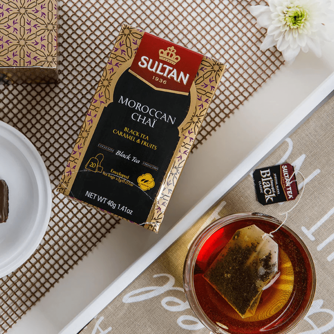 Sultan Chai Caramel and Fruits Tea - 20 Tea Bags