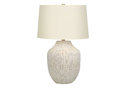 Lighting, Table Lamp, Ceramic, Transitional - Cream