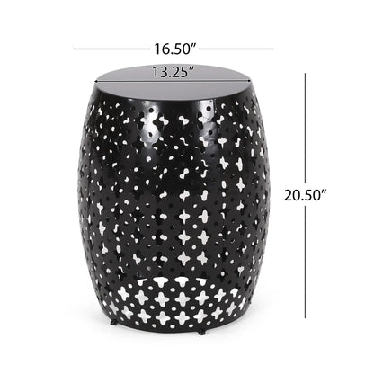 Modern Design Metal End Table Large