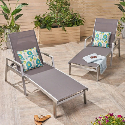 Oxton Chaise Lounge Stylish Outdoor Seating