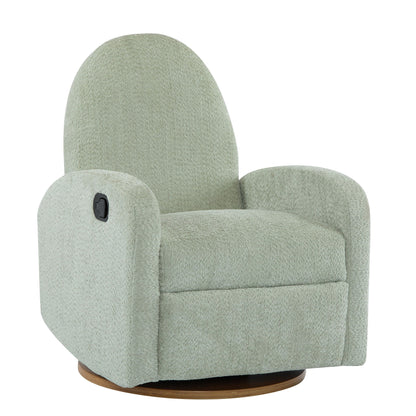 Contemporary 360 Swivel and Glider Recliner Chair