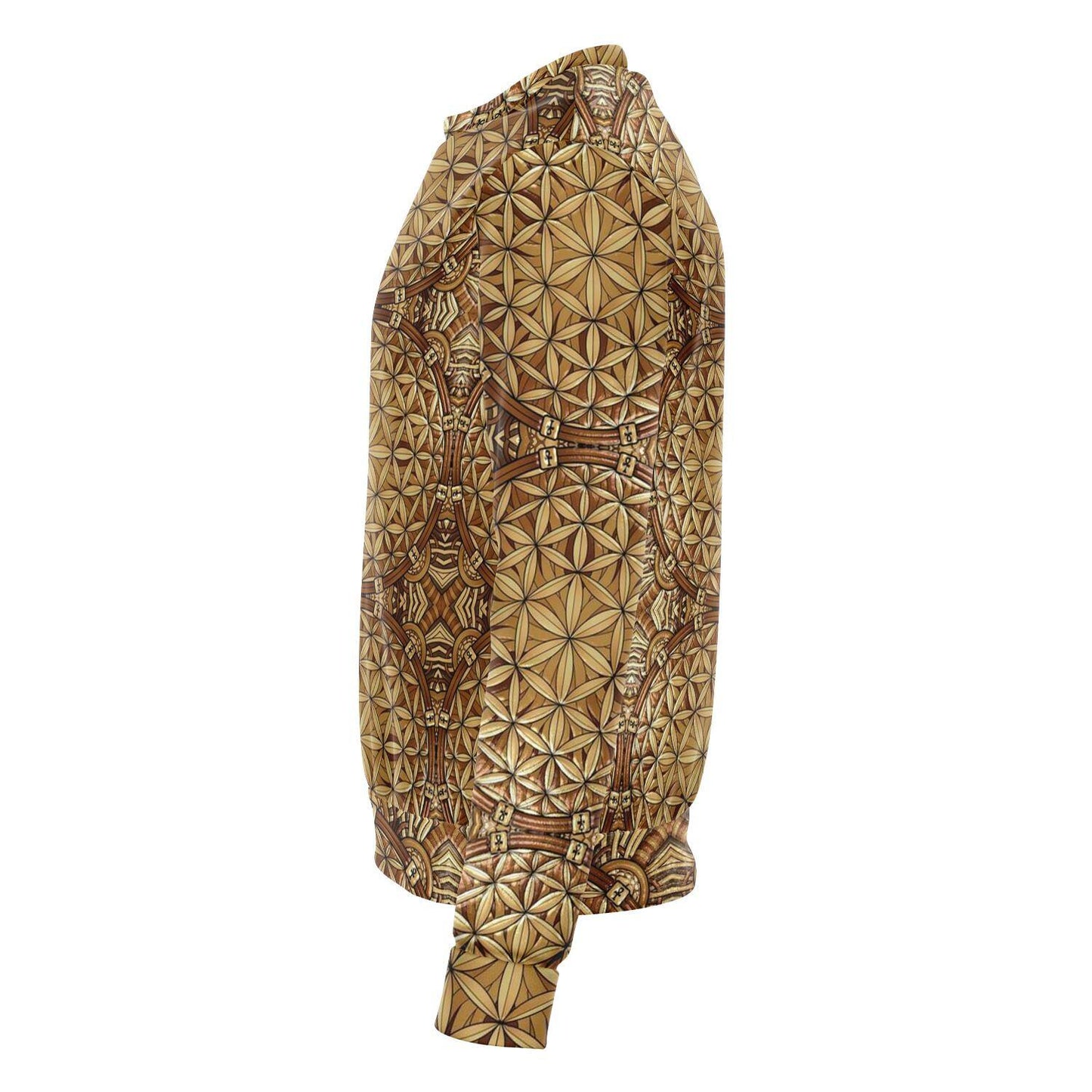 GOLD FLOWER OF LIFE unisex PREMIUM SWEATSHIRT