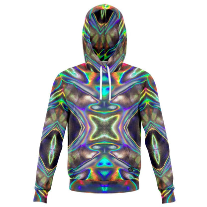 Holographic Print Premium Pullover Hoodie