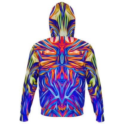 ELECTRIC FLOW PREMIUM ZIP UP HOODIE