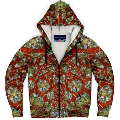 Ceramic Dreams Premium Sherpa Lined Zip Hoodie