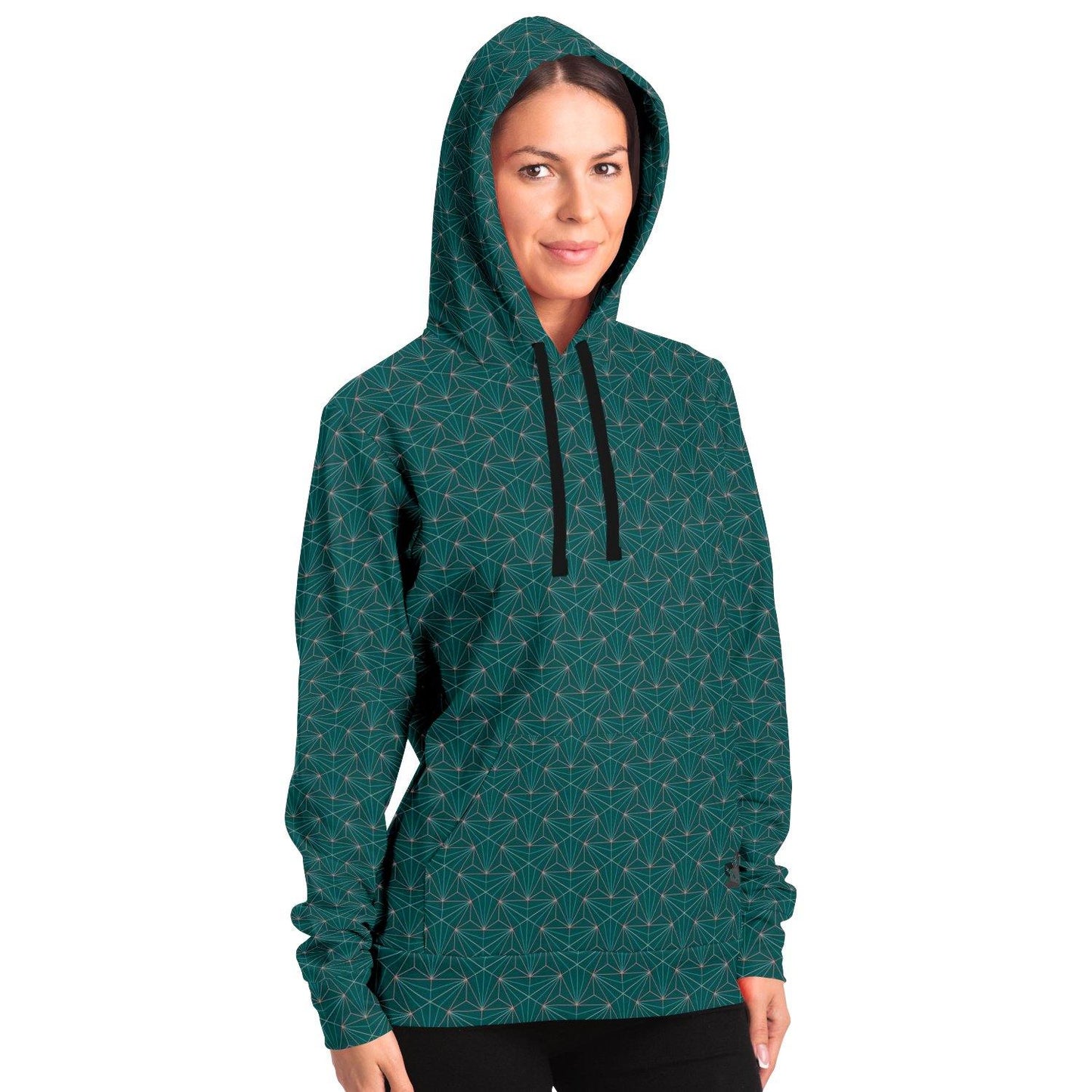 Turquoise Sacred Connections Premium Pullover Hoodie