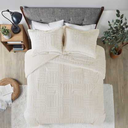 King/Cal King Fur Down Alternative Comforter Mini Set