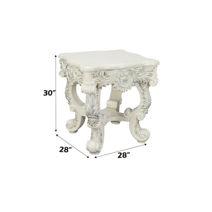 Adara Elegant White Coffee Table
