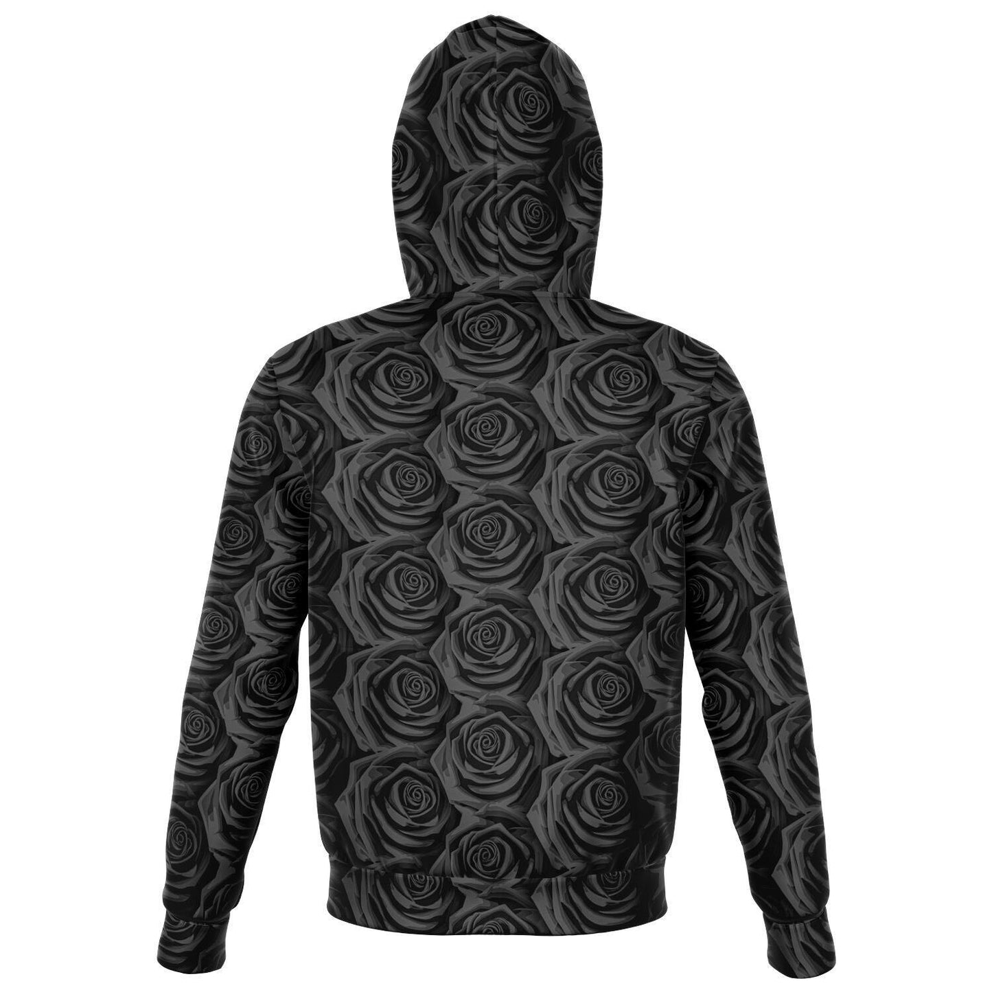 BLACK ROSES PREMIUM ZIP UP HOODIE
