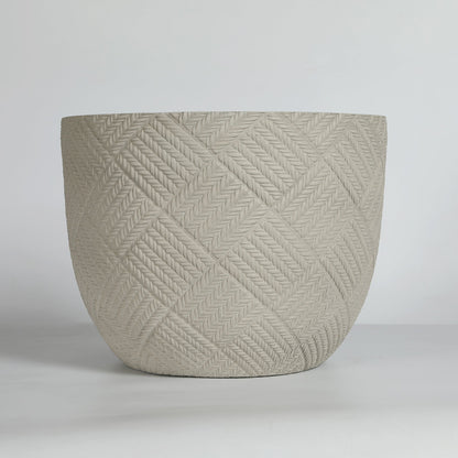 Round Concrete Planter Set of 2