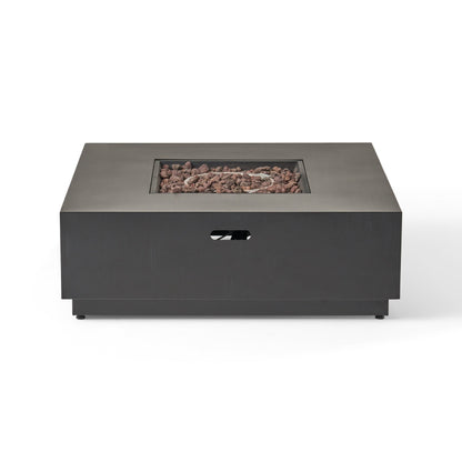 39'' Square Iron Fire Pit - 50,000 BTU