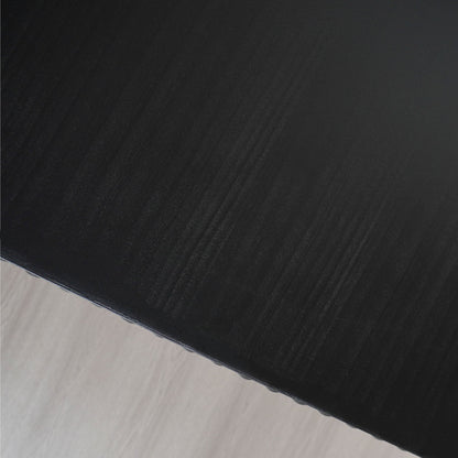 Black Wood Console Table, 59in Entryway Table