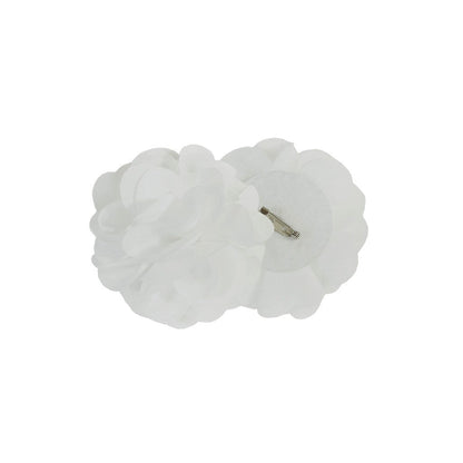 Floral Embellished Tab Top Solid Curtain Panel