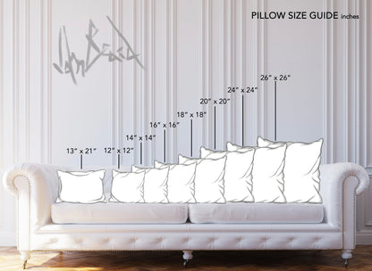 Italian Coastal Village Pillow (16x16)