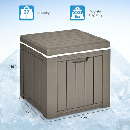 10 4-in-1 Gallon Storage Cooler for Picnic and Outdoor Activities