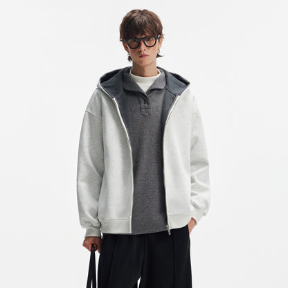 Men's And Women's Double-zipper Jackets