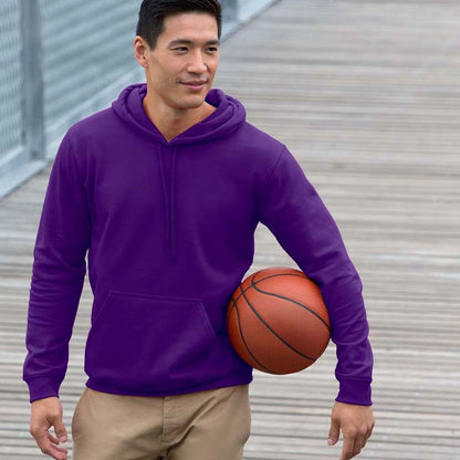 Hooded Pullover Brushed Sweatshirt Workwear