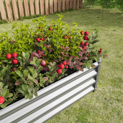 Metal Raised Garden Bed 4x2x1 ft
