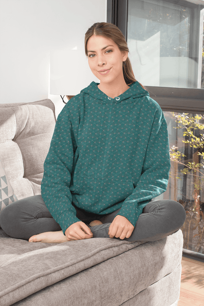 Turquoise Sacred Connections Premium Pullover Hoodie