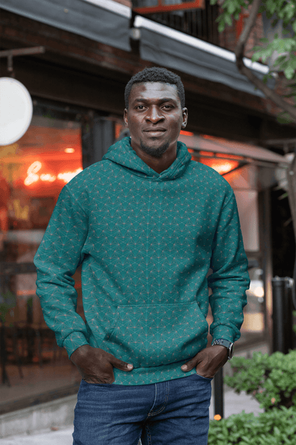 Turquoise Sacred Connections Premium Pullover Hoodie