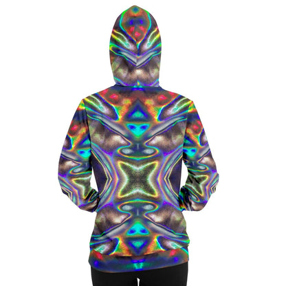 Holographic Print Premium Pullover Hoodie