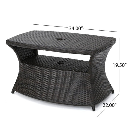 Berkeley Chaise Lounge Side Table