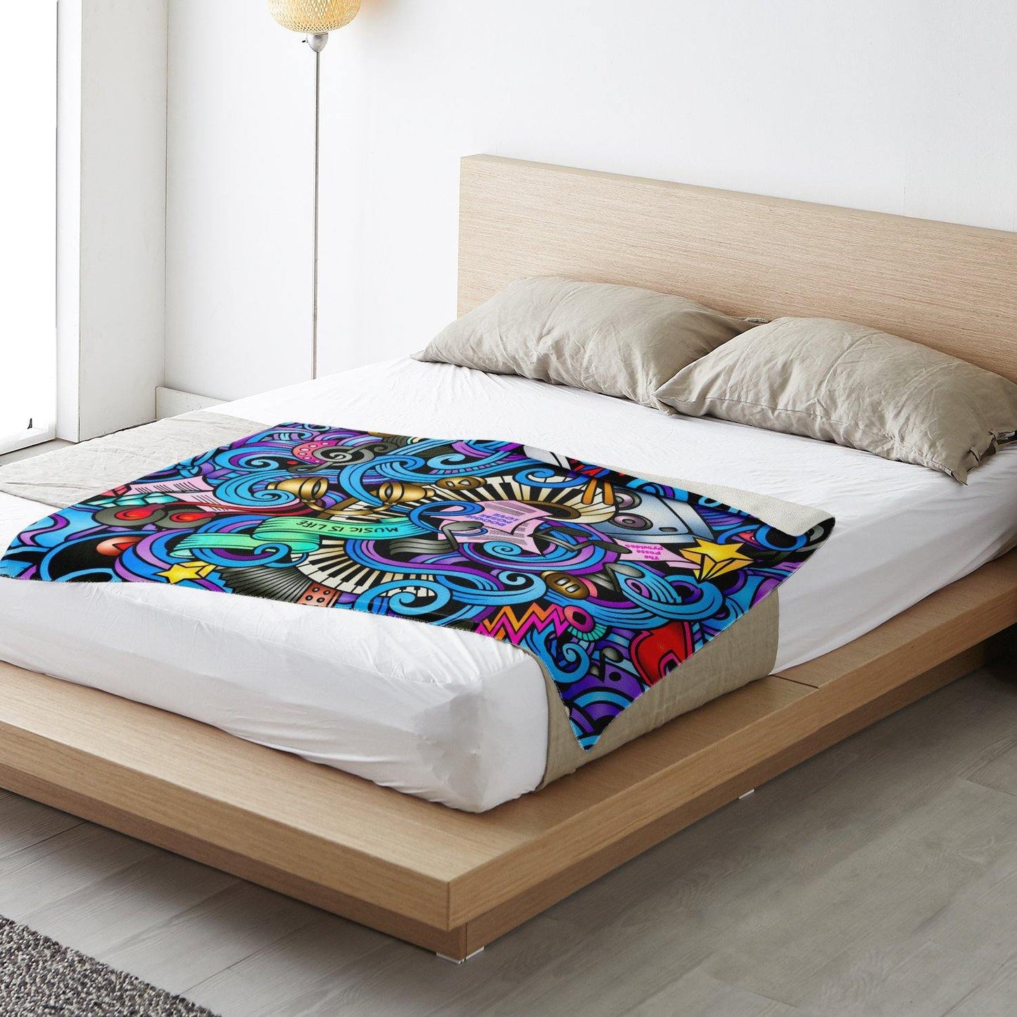Boogie Posse Premium Microfleece Blanket