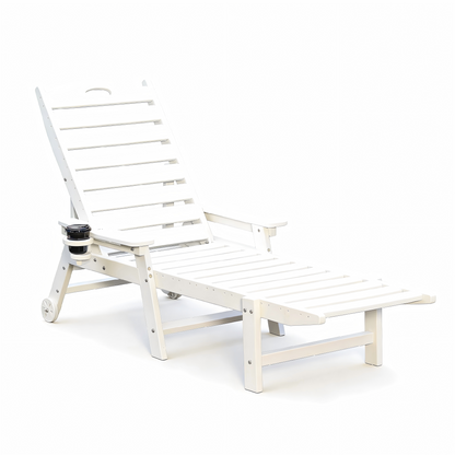 HDPE Chaise Lounge Chair Outdoor