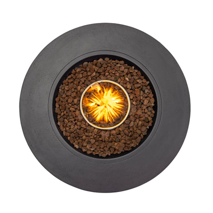40' Round Outdoor Propane Fire Pit Table