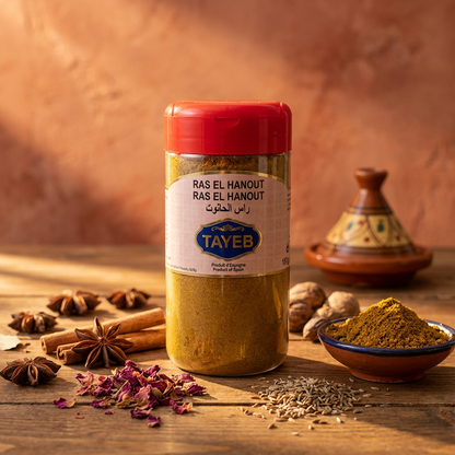 TAYEB Ras El Hanout 150g – Authentic Moroccan Spice Blend for Tagines, Couscous, Grilled Meats & Stews