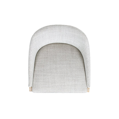 Newport 30.5" Coastal Curved Back Upholstered Barstool