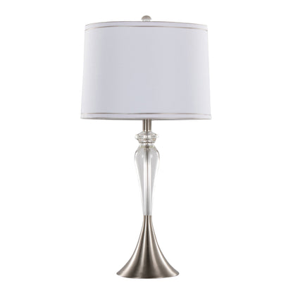 Ashland 28" Contemporary Crystal Table Lamp Set of 2