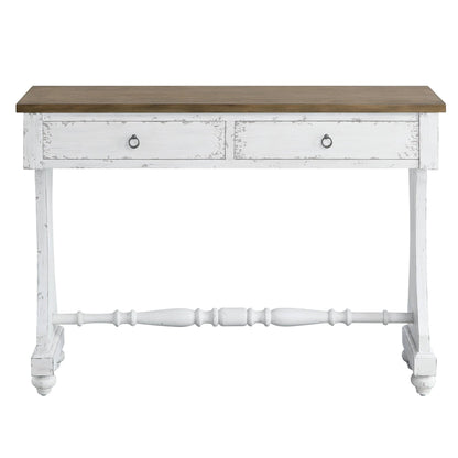 Carminda Console Table in Antique White