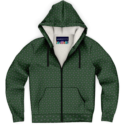 Jade Sacred Connections Premium Sherpa Lined Zip Hoodie