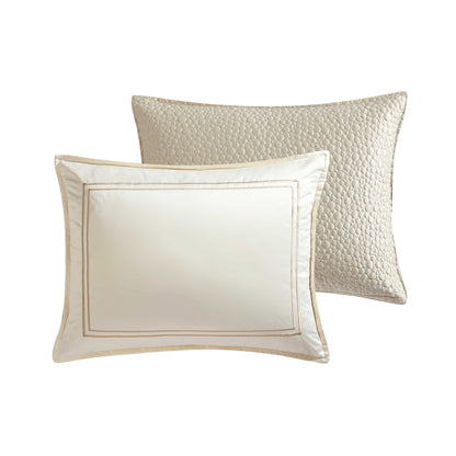 Rings 7 PC Reversible Matte Satin Comforter Set