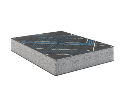 Restonic comfort care 14' hybrid mattress, individual pocketed coil mattress , medium comfort