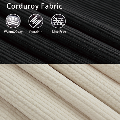 Modular Sofa No Armrests - BeigeBlack