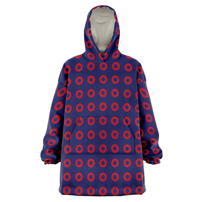 Phish Premium Sherpa Snug Hoodie | WEARABLE BLANKET | Fishman Donuts