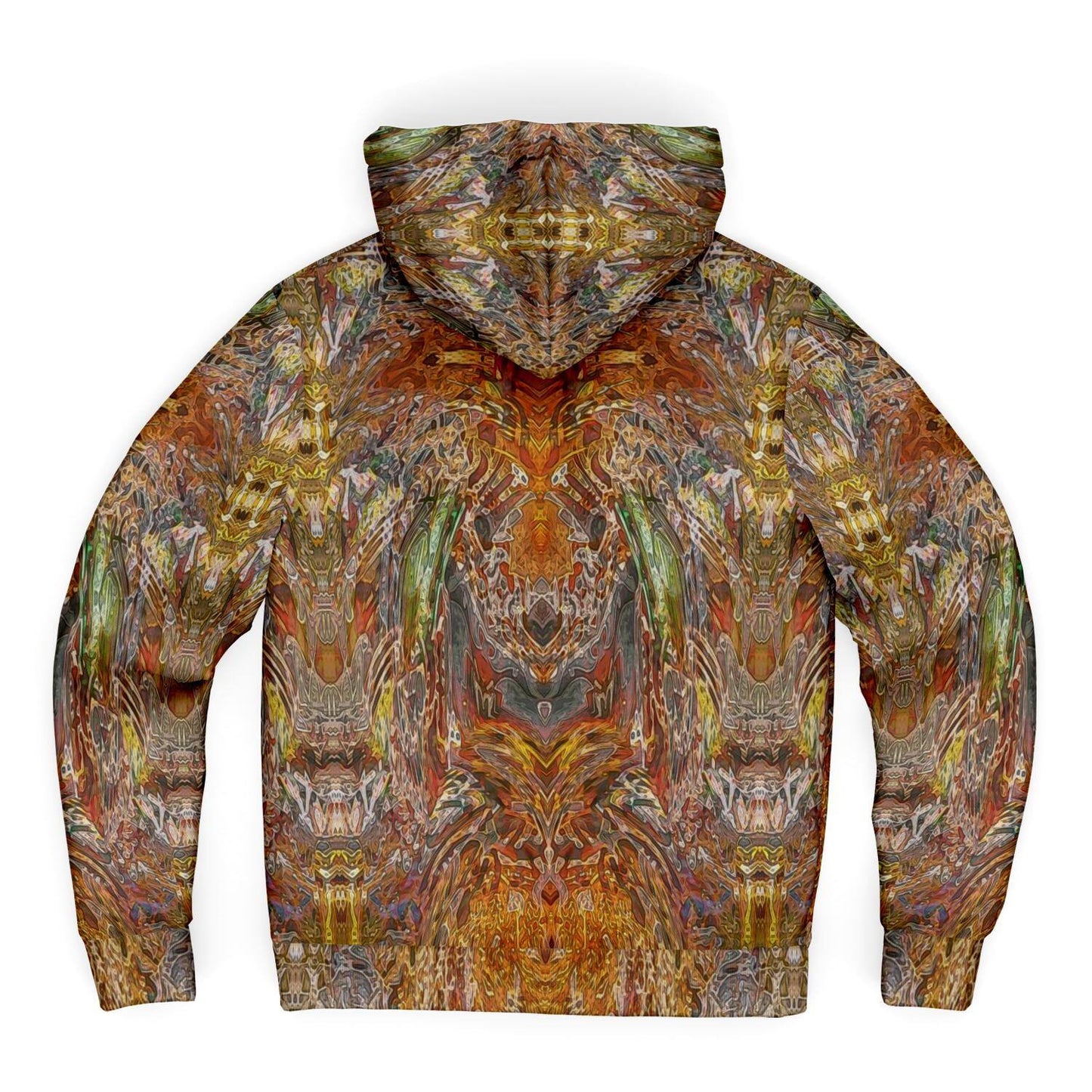 Golden Amber Premium Sherpa Lined Zip Hoodie