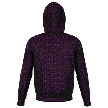 AMETHYST SACRED CONNECTIONS PREMIUM ZIP UP HOODIE